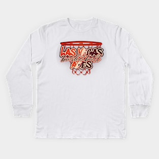 las vegas basketball Kids Long Sleeve T-Shirt